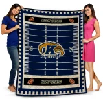 kent state golden flashes mickey player navy blue quilt blanket best selling