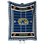 kent state golden flashes mickey player navy blue quilt blanket best selling