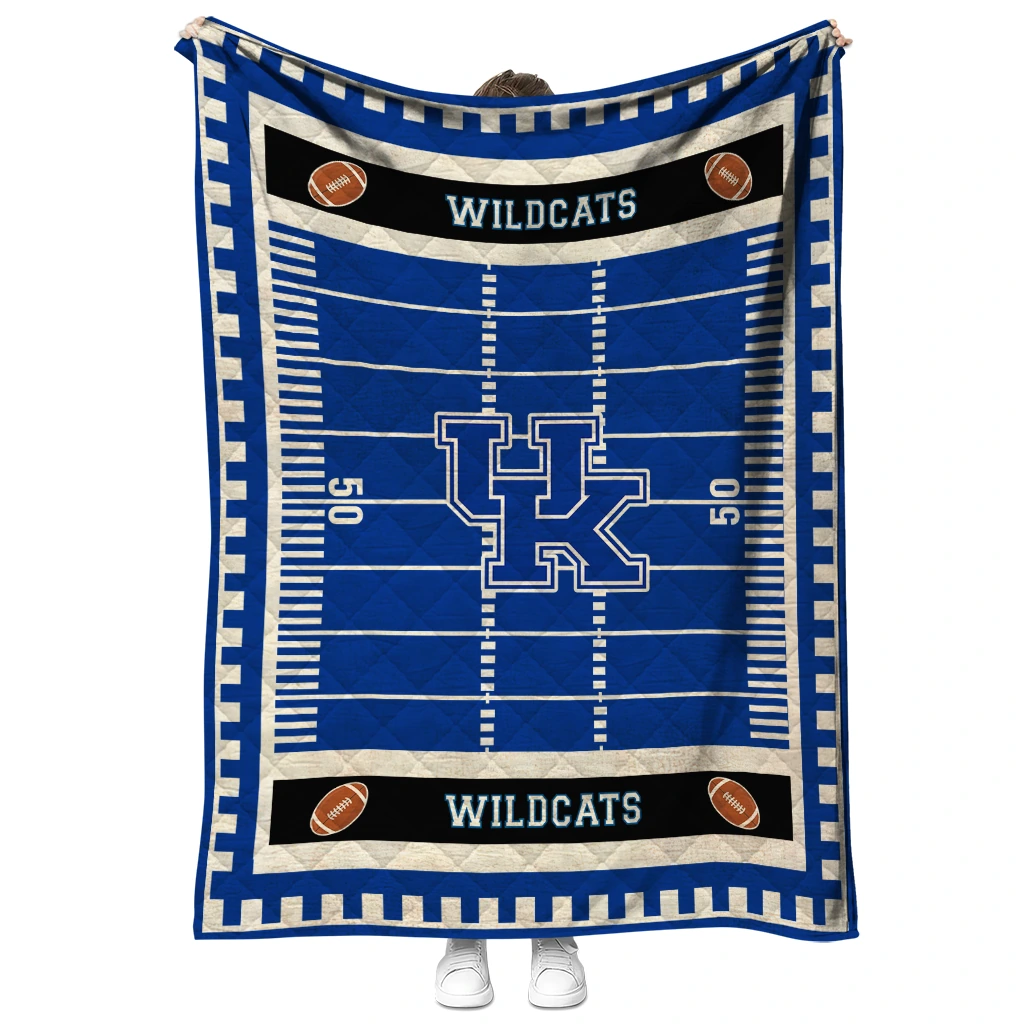 kentucky wildcats mickey player blue quilt blanket fashion forward kentucky wildcats mickey player blue quilt blanket fashion forward