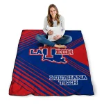 la tech arrow layers blue quilt blanket best selling