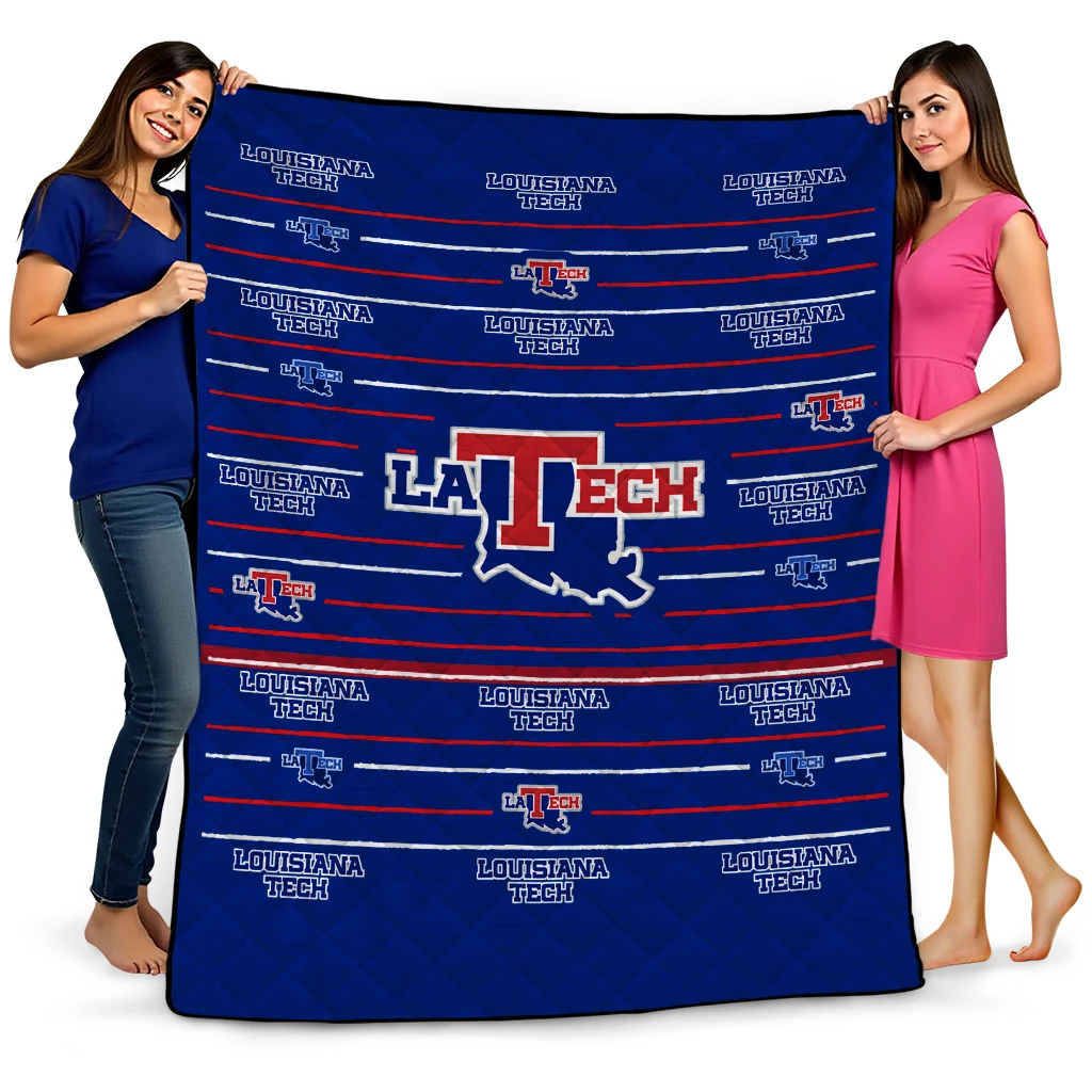 la tech handdrawn stripes blue quilt blanket best selling la tech handdrawn stripes blue quilt blanket best selling