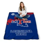 la tech paint trail blue quilt blanket best selling