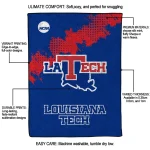 la tech paint trail blue quilt blanket best selling