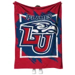liberty flames block border red quilt blanket best selling