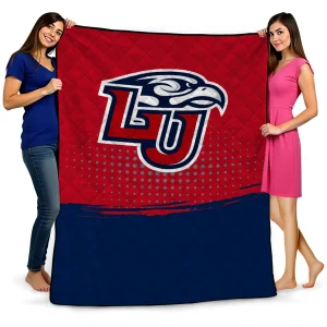 liberty flames dot illusion red quilt blanket best selling