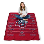 liberty flames handdrawn stripes red quilt blanket best selling
