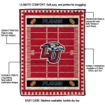 liberty flames mickey player red quilt blanket best selling