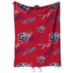 liberty flames sketch lines red quilt blanket best selling