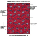 liberty flames solid classic red quilt blanket best selling