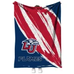 liberty flames stroke art red white quilt blanket best selling