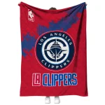 los angeles clippers nba grunge red quilt blanket best selling