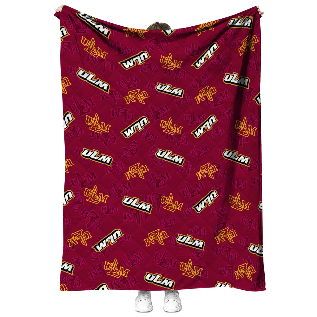 louisiana monroe warhawks solid classic red quilt blanket fashion forward louisiana monroe warhawks solid classic red quilt blanket fashion forward