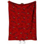 louisville cardinals solid classic red quilt blanket best selling