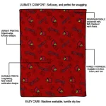 louisville cardinals solid classic red quilt blanket best selling