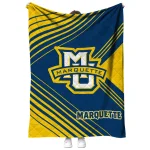 marquette golden eagles arrow layers blue quilt blanket best selling