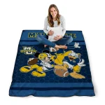 marquette golden eagles disney football blue quilt blanket best selling
