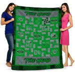 marshall thundering herd helmet heart green quilt blanket best selling