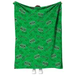 marshall thundering herd solid classic green quilt blanket best selling