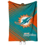miami dolphins arrow layers aqua quilt blanket best selling