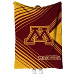 minnesota golden gophers arrow layers maroon quilt blanket best selling