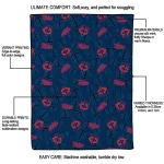 minnesota twins solid classic navy quilt blanket best selling