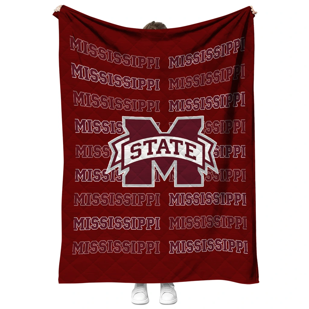 mississippi state bulldogs bold red maroon quilt blanket fashion forward mississippi state bulldogs bold red maroon quilt blanket fashion forward