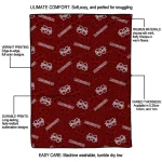 mississippi state bulldogs solid classic maroon quilt blanket best selling