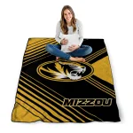 missouri tigers arrow layers black quilt blanket best selling