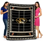 missouri tigers mickey player black quilt blanket best selling