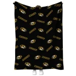 missouri tigers solid classic black quilt blanket best selling