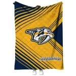 nashville predators arrow layers gold quilt blanket best selling