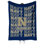 navy midshipmen bold red blue quilt blanket best selling