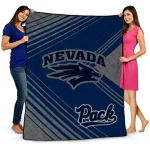 nevada wolf pack arrow layers blue quilt blanket best selling
