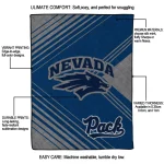 nevada wolf pack arrow layers blue quilt blanket best selling