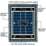 nevada wolf pack mickey player blue quilt blanket best selling