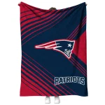 new england patriots arrow layers blue quilt blanket best selling