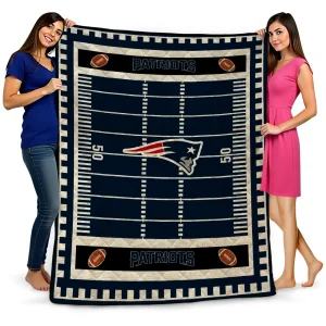 new england patriots mickey player blue quilt blanket best selling
