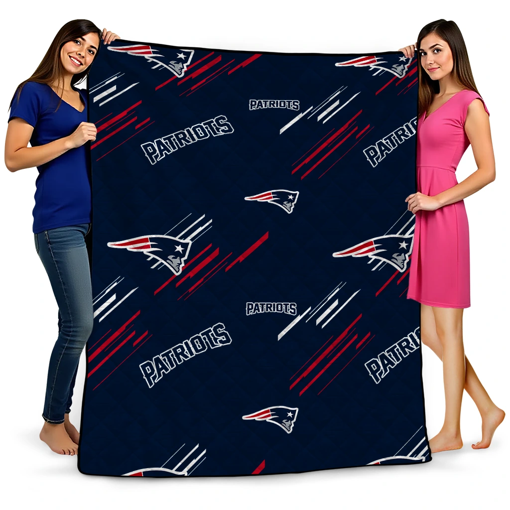 new england patriots sketch lines blue quilt blanket best selling new england patriots sketch lines blue quilt blanket best selling