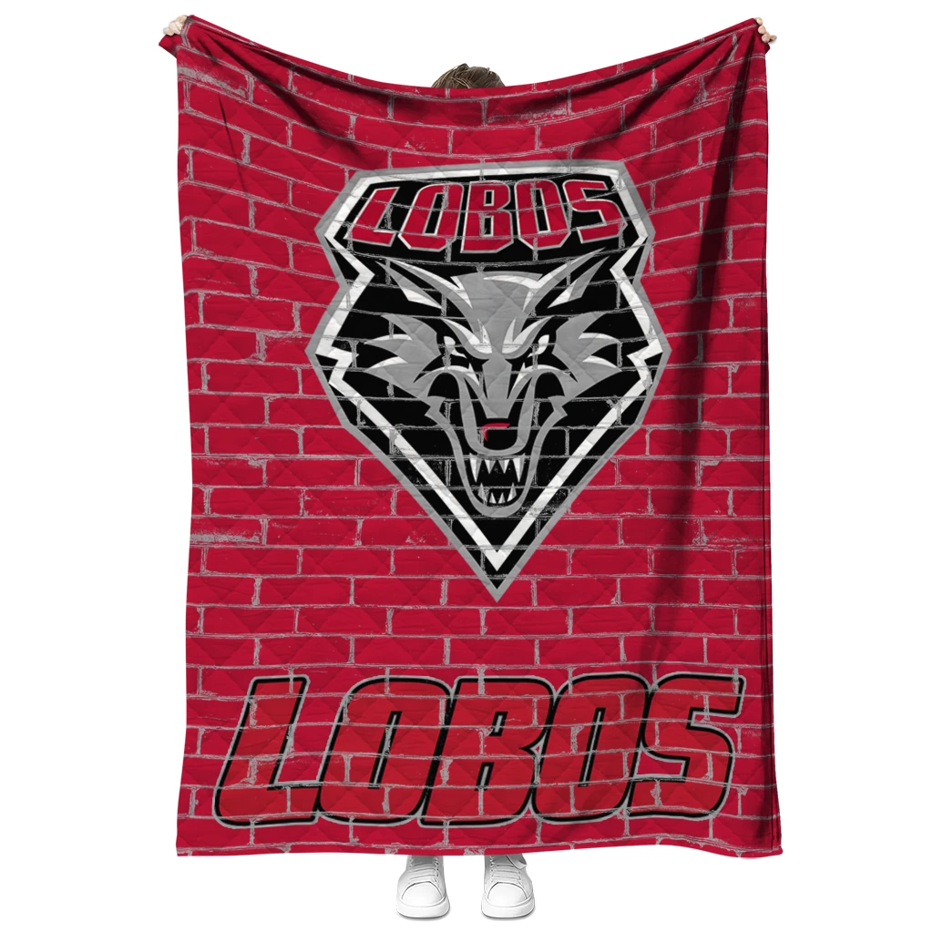 new mexico lobos brick grid red quilt blanket fashion forward new mexico lobos brick grid red quilt blanket fashion forward