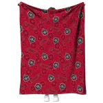 new mexico lobos solid classic red quilt blanket best selling