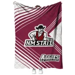 new mexico state aggies arrow layers crimson quilt blanket best selling