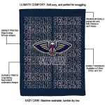 new orleans pelicans bold red navy quilt blanket best selling