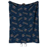 new orleans pelicans solid classic navy quilt blanket best selling