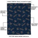 new orleans pelicans solid classic navy quilt blanket best selling