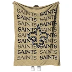 new orleans saints bold red gold quilt blanket best selling