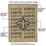 new orleans saints bold red gold quilt blanket best selling