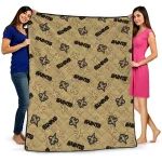 new orleans saints solid classic gold quilt blanket best selling