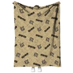 new orleans saints solid classic gold quilt blanket best selling