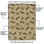new orleans saints solid classic gold quilt blanket best selling