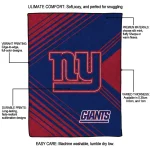new york giants arrow layers blue quilt blanket best selling